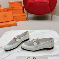 $125.00 USD Hermes Leather Shoes For Women #1341271