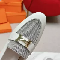 $125.00 USD Hermes Leather Shoes For Women #1341271