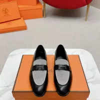 $125.00 USD Hermes Leather Shoes For Women #1341272