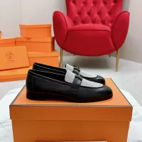 $125.00 USD Hermes Leather Shoes For Women #1341272