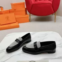 $125.00 USD Hermes Leather Shoes For Women #1341272