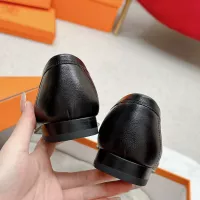 $125.00 USD Hermes Leather Shoes For Women #1341272