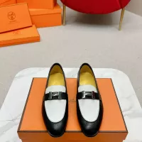 $125.00 USD Hermes Leather Shoes For Women #1341273