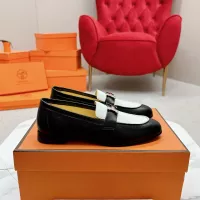 $125.00 USD Hermes Leather Shoes For Women #1341273