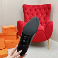 $125.00 USD Hermes Leather Shoes For Women #1341274