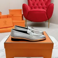$125.00 USD Hermes Leather Shoes For Women #1341275