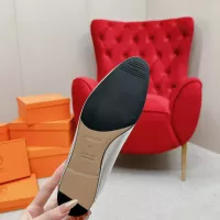 $125.00 USD Hermes Leather Shoes For Women #1341275