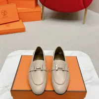 $125.00 USD Hermes Leather Shoes For Women #1341276
