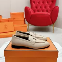 $125.00 USD Hermes Leather Shoes For Women #1341276