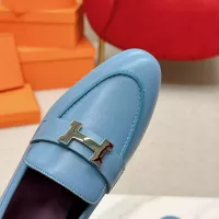 $125.00 USD Hermes Leather Shoes For Women #1341277