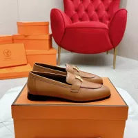$125.00 USD Hermes Leather Shoes For Women #1341278
