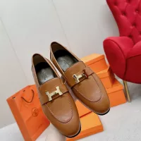 $125.00 USD Hermes Leather Shoes For Women #1341278