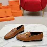 $125.00 USD Hermes Leather Shoes For Women #1341278