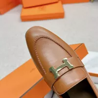 $125.00 USD Hermes Leather Shoes For Women #1341278