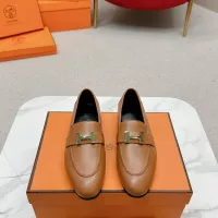 $125.00 USD Hermes Leather Shoes For Women #1341279