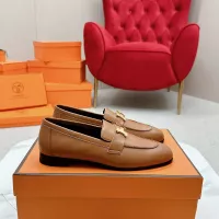 $125.00 USD Hermes Leather Shoes For Women #1341279