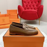$125.00 USD Hermes Leather Shoes For Women #1341281