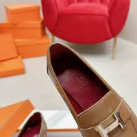 $125.00 USD Hermes Leather Shoes For Women #1341281