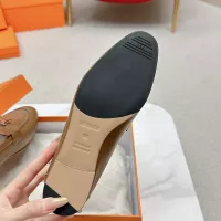 $125.00 USD Hermes Leather Shoes For Women #1341281