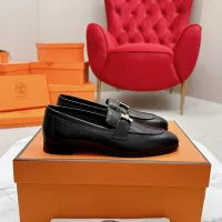 $125.00 USD Hermes Leather Shoes For Women #1341282