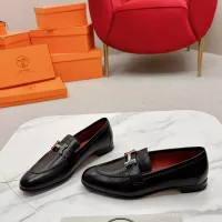 $125.00 USD Hermes Leather Shoes For Women #1341283