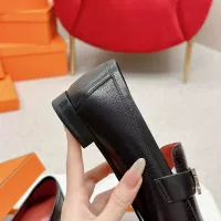 $125.00 USD Hermes Leather Shoes For Women #1341283