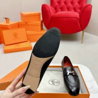 $125.00 USD Hermes Leather Shoes For Women #1341283