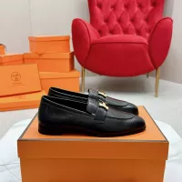 $125.00 USD Hermes Leather Shoes For Women #1341285