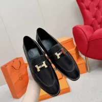 $125.00 USD Hermes Leather Shoes For Women #1341285