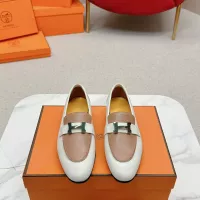$125.00 USD Hermes Leather Shoes For Women #1341286