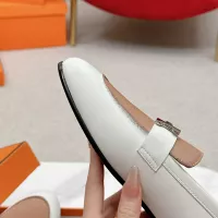 $125.00 USD Hermes Leather Shoes For Women #1341286