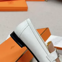 $125.00 USD Hermes Leather Shoes For Women #1341286