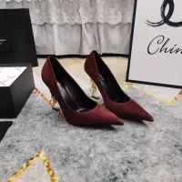 $122.00 USD Yves Saint Laurent YSL High-Heeled Shoes For Women #1341347