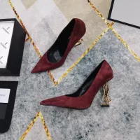 $122.00 USD Yves Saint Laurent YSL High-Heeled Shoes For Women #1341347