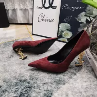 $122.00 USD Yves Saint Laurent YSL High-Heeled Shoes For Women #1341347
