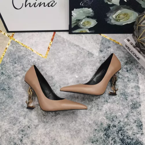 Replica Yves Saint Laurent YSL High-Heeled Shoes For Women #1341365 $122.00 USD for Wholesale