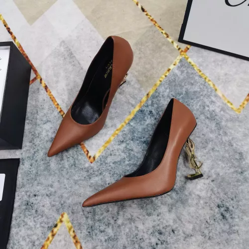 Replica Yves Saint Laurent YSL High-Heeled Shoes For Women #1341366 $122.00 USD for Wholesale
