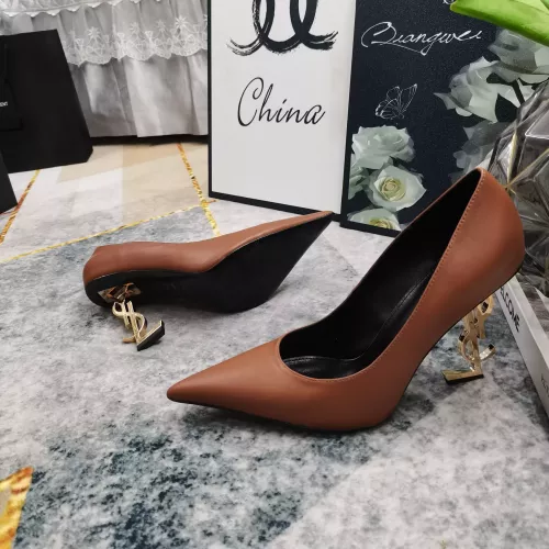 Replica Yves Saint Laurent YSL High-Heeled Shoes For Women #1341366 $122.00 USD for Wholesale