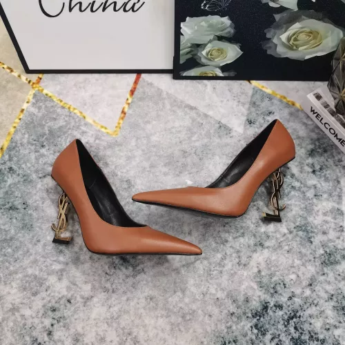 Replica Yves Saint Laurent YSL High-Heeled Shoes For Women #1341366 $122.00 USD for Wholesale