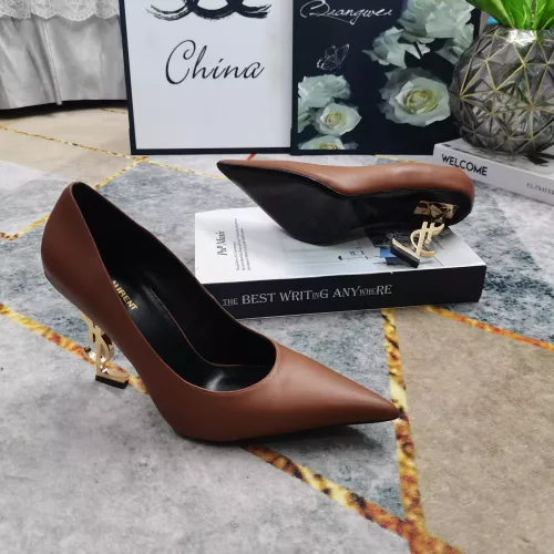 Replica Yves Saint Laurent YSL High-Heeled Shoes For Women #1341366 $122.00 USD for Wholesale