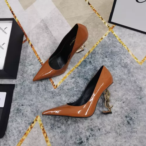 Replica Yves Saint Laurent YSL High-Heeled Shoes For Women #1341369 $122.00 USD for Wholesale