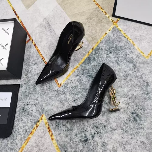 Replica Yves Saint Laurent YSL High-Heeled Shoes For Women #1341371 $122.00 USD for Wholesale