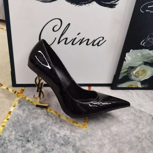 Replica Yves Saint Laurent YSL High-Heeled Shoes For Women #1341371 $122.00 USD for Wholesale