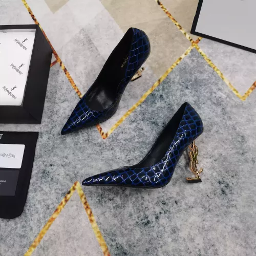 Replica Yves Saint Laurent YSL High-Heeled Shoes For Women #1341373 $122.00 USD for Wholesale