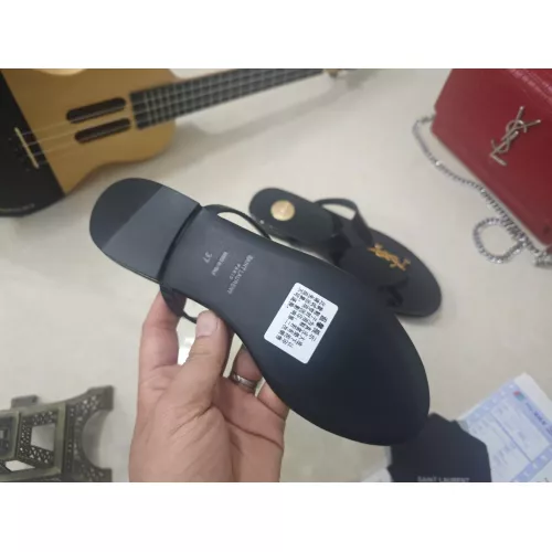 Replica Yves Saint Laurent YSL Slippers For Women #1341376 $92.00 USD for Wholesale