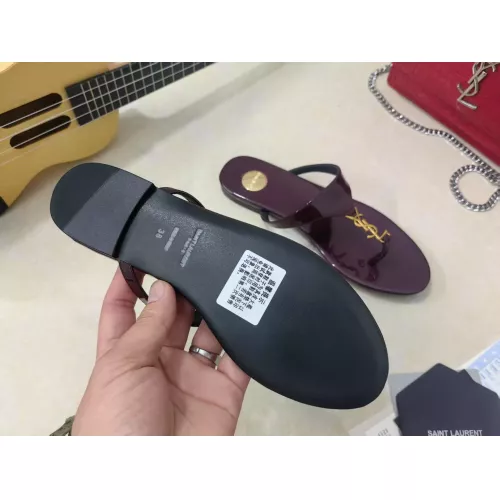 Replica Yves Saint Laurent YSL Slippers For Women #1341377 $92.00 USD for Wholesale