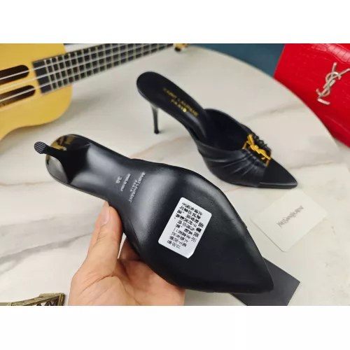Replica Yves Saint Laurent YSL Slippers For Women #1341382 $98.00 USD for Wholesale