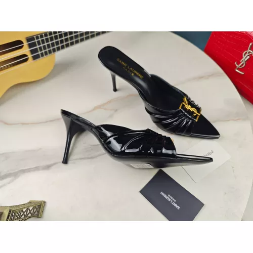 Replica Yves Saint Laurent YSL Slippers For Women #1341384 $98.00 USD for Wholesale