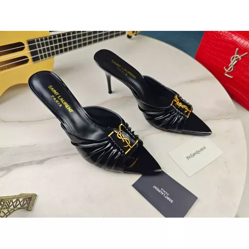 Replica Yves Saint Laurent YSL Slippers For Women #1341384 $98.00 USD for Wholesale