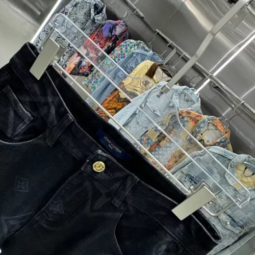 Replica Louis Vuitton LV Jeans For Unisex #1341402 $52.00 USD for Wholesale